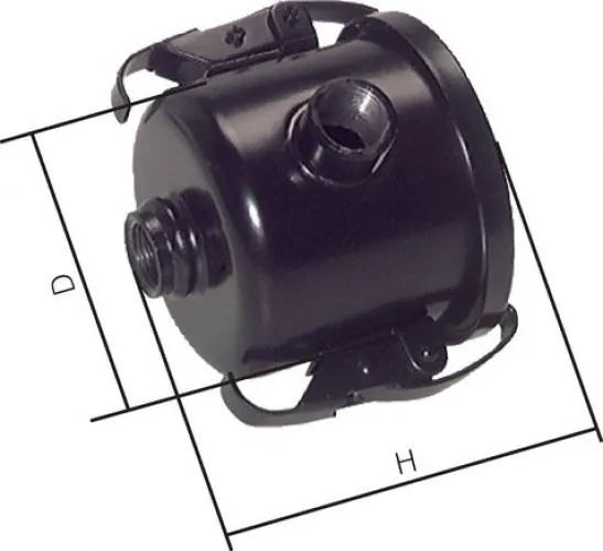 Vakuumfilter für Pumpen und Gebläse, bis 6000 l/min