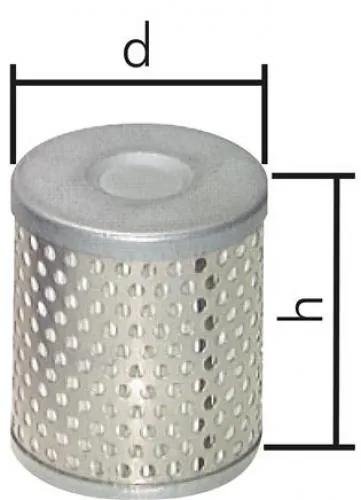 Ersatz-Filterelement für Vakuumfilter, bis 6000 l/min