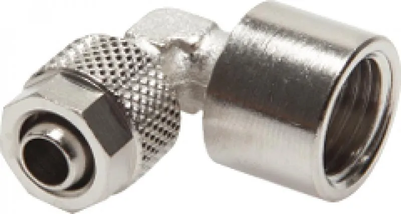 Winkel-Verschraubungen mit Innengewinde Messing vernickelt, alle Größen von www.pneumatikshop-online.de