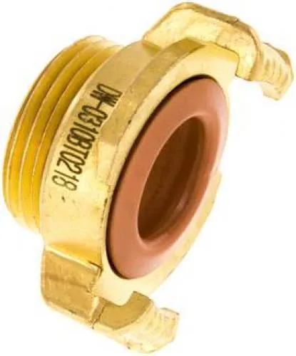 GK Gartenschlauchkupplungen mit Außengewinde, Messing mit KTW-Zulassung, alle Größen von www.pneumatikshop-online.de