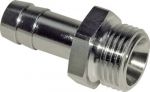 Gewindetüllen mit zylindrischem Gewinde - Innenkonus Messing vernickelt bis 16 bar, alle Größen von www.pneumatikshop-online.de