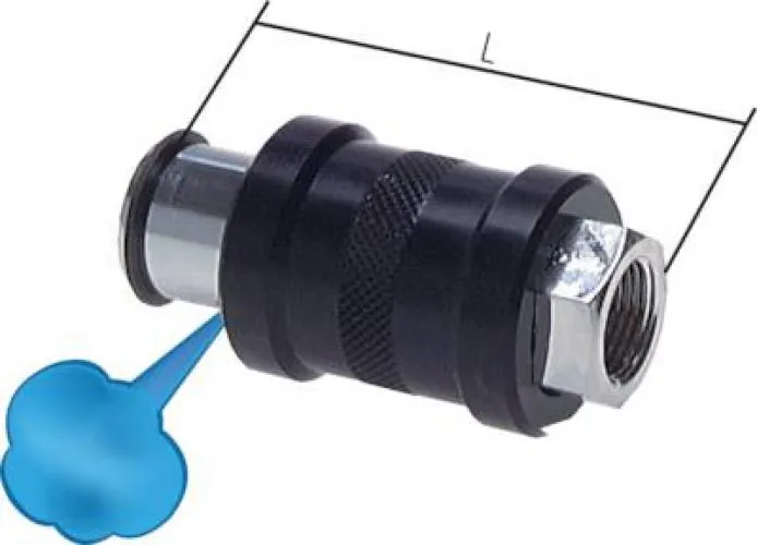 Hand-Schiebeventil Messing vernickelt PN 10 alle Größen