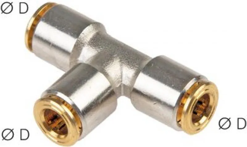 Hochdruck T-Steckverbindungen, HD