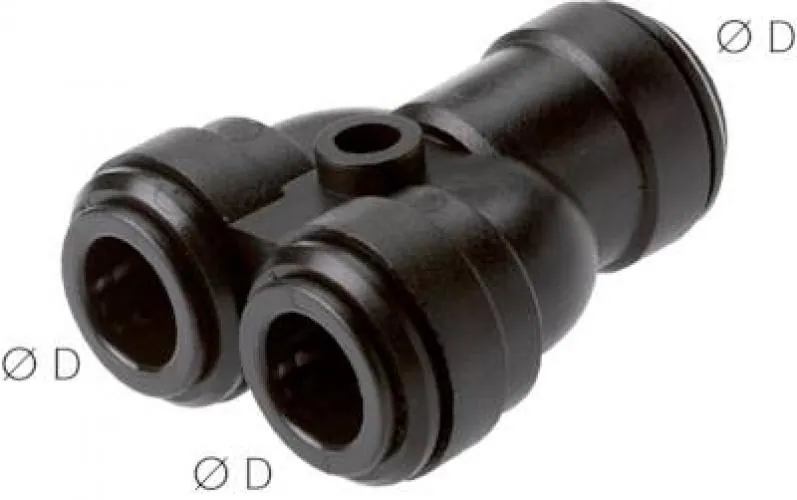 Y-Steckverbindungen für Lebensmittel IQS-FDA, alle Größen von www.pneumatikshop-online.de