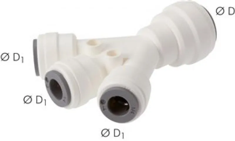 Y-Mehrfachverteiler mit 3 Abgängen LE Zoll-Schlauch, alle Größen von www.pneumatikshop-online.de