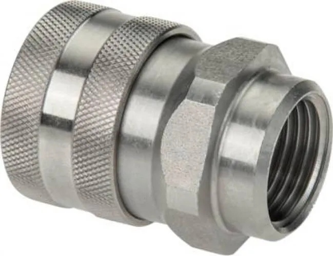 Robuste Edelstahl-Kupplungen für Schaumpistolen und Spritzpistolen ohne Absperrventil