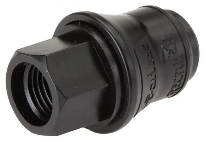 Original Parker® Kupplungsdose aus schwarzem POM mit Innengewinde NW 5