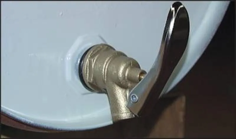 Beispiel Fasshahn selbstschließend Messing alle Größen