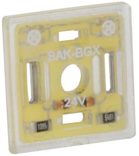 Leuchtende Dichtungen für Normstecker von Magnetspulen