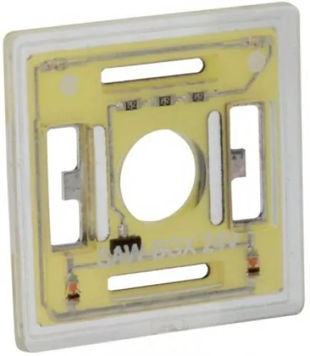Leuchtende Dichtungen für Normstecker von Magnetspulen