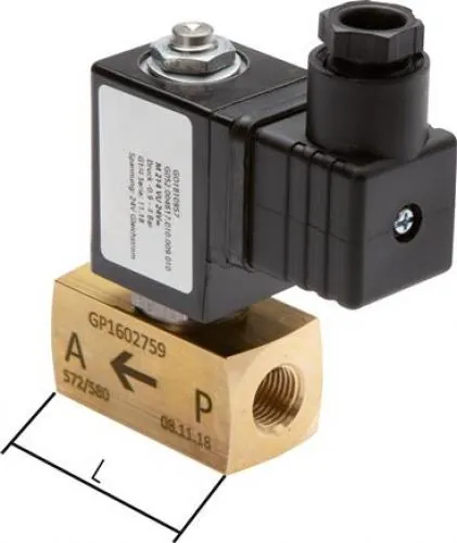 2/2-Wege Vakuumventile, direktgesteuert, bis 2500 l/min, alle Größen