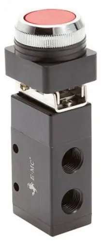 3/2-Wege Tasterventile & Drehschalter Ø 30,5 – Baureihe VM von E-MC