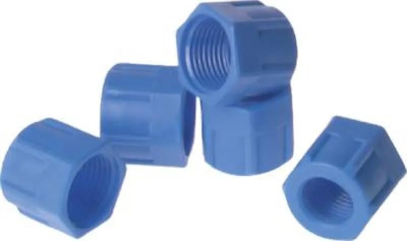 Überwurfmuttern Kunststoff POM, alle Größen von www.pneumatikshop-online.de