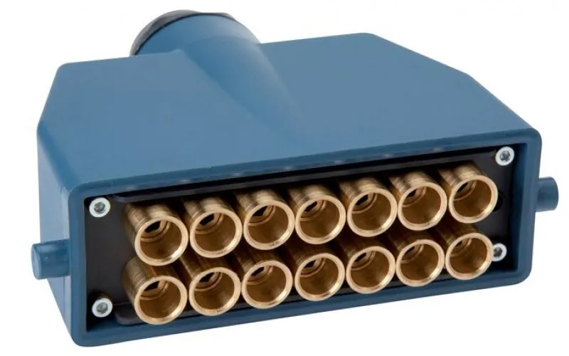 Detailansicht des Muffenteils