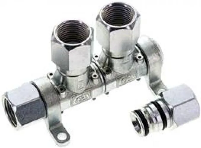 CEJN Multi-Link Verteilersystem NW 7,2 Stahl verzinkt