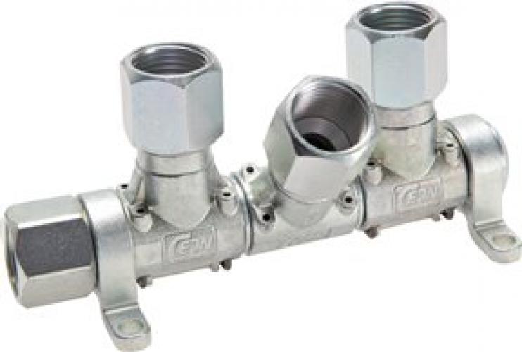 CEJN Multi-Link Verteilersystem NW 7,2 Stahl verzinkt