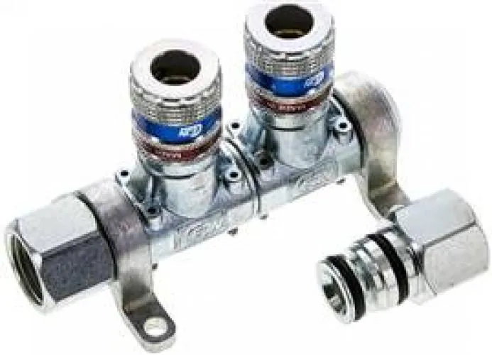 CEJN Multi-Link Verteilersystem NW 7,2 Stahl verzinkt
