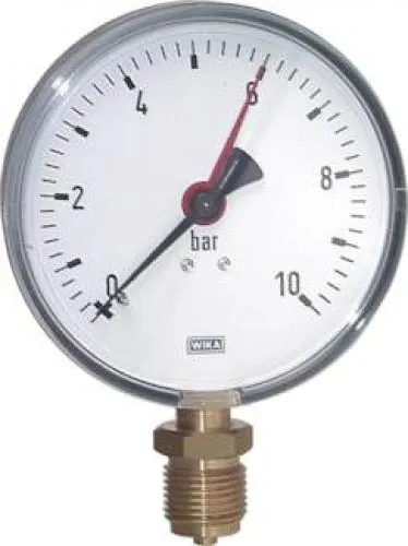 Manometer Ø 80, 100, 160 mm, Klasse 2.5 / 1.6, alle Größen