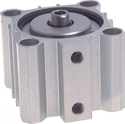Edelstahl Pneumatik Fittingstore Kleinzylinder ISO 6432 – Einfachwirkend, Pneumatikzylinder Mit Magnetkolben – Hub 50mm, Kolben 20mm – Für Druckluft