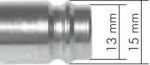 Kupplungsstecker mit Innengewinde, NW 10, Messing vernickelt, beidseitg absperrend, Kupplung, Dose, Stecker, Kupplungsdose, alle Größen