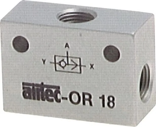 ODER-Ventile Typ OR – Pneumatikventile von AIRTEC