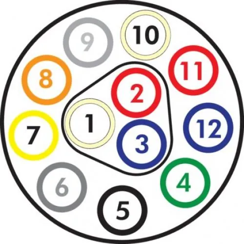 Polyamid-Mehrfachschlauch Rollenware – alle Größen, flexibel & druckfest 12-adrig