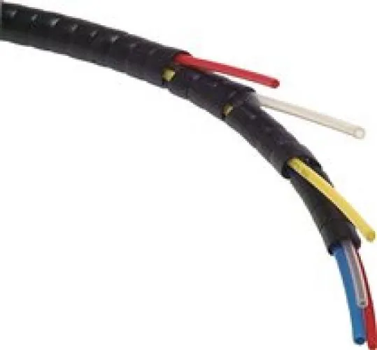 Bündelspirale Meterware für Kabelschutz in Industrie und Werkstatt