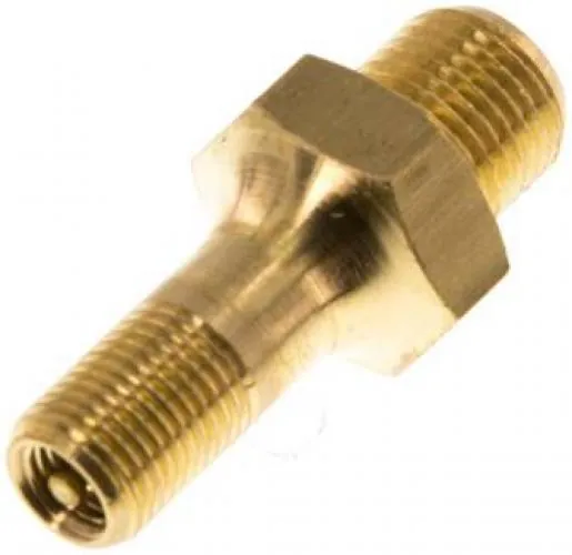 Prüfventil mit VG 8 Reifenventil und Staubkappe