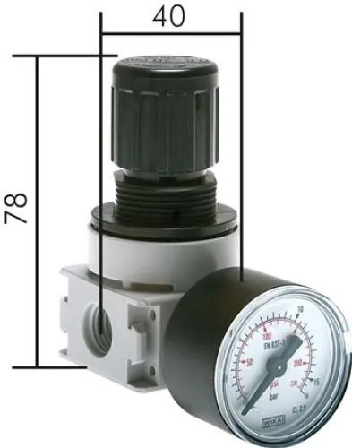 Aventics Druckminderer Serie Multifix Baureihe 0 für Wasser und Luft Anwendungen