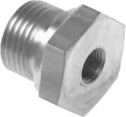 Hydraulik-Gewindereduzierungen mit zylindrischem Innen- und Außengewinde, bis 630 bar, 1.4571,Elastomerdichtung, Reduzierung, alle Größen