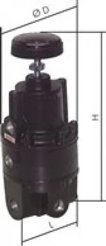 Präzisionsvakuumregler für hochgenaue Unterdrucksteuerung bis 800 l/min