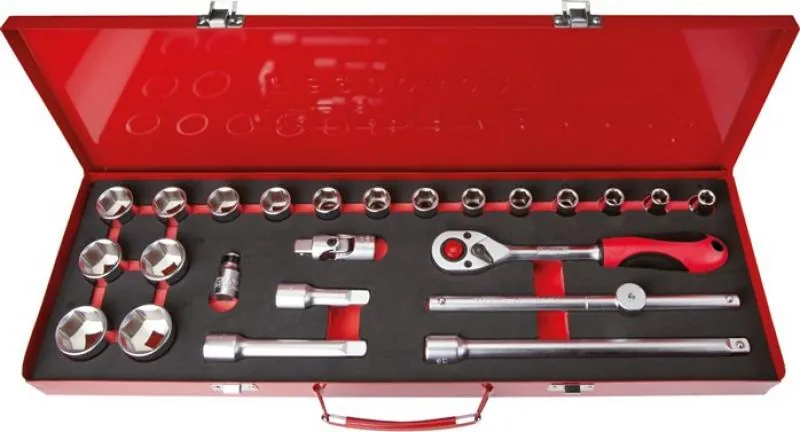 Gedore Red Ratschenkasten Steckschlüsselsatz 1/2 Zoll