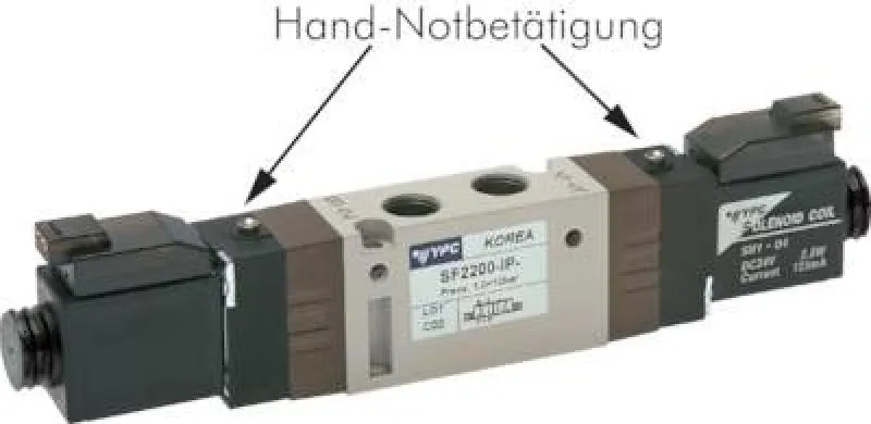 5/2-Wege Magnetventile G 1/8" YPC – SF2000 Baureihe, alle Steuerspannungen