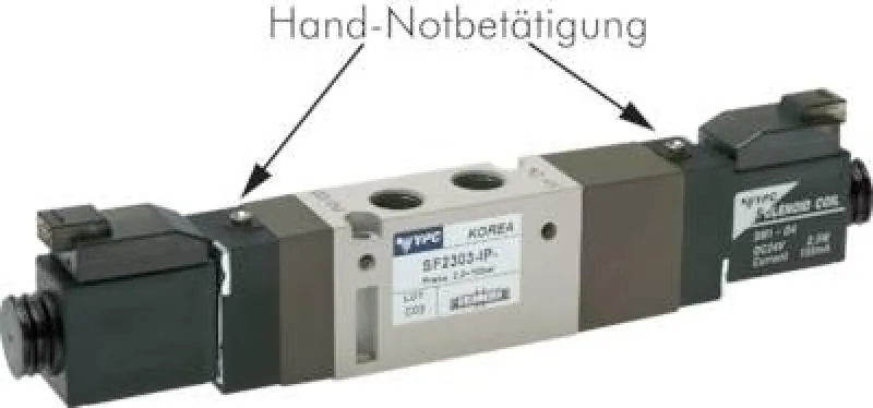 5/3-Wege Magnetventile G 1/8" YPC – SF2000 Baureihe, alle Steuerspannungen