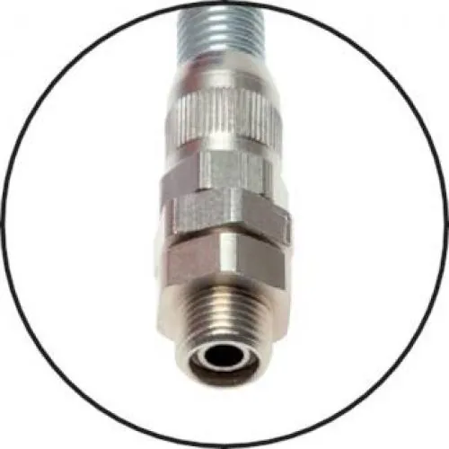 Polyamidspiralschlauch mit Knickschutz – 360° drehbar, DIN 73378 / 74324, alle Größen