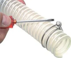 Drahtschlauchschellen zum Befestigen von Schläuchen mit Spiraleinlage, Edelstahl 1.4301, alle Größen, Schelle, Schlauchschelle, Schlauchklemme, Schraubschelle, Schraubklemme,Mehrbereichsschelle, Schlauchzubehör, IDEAL, ABA, NORMA