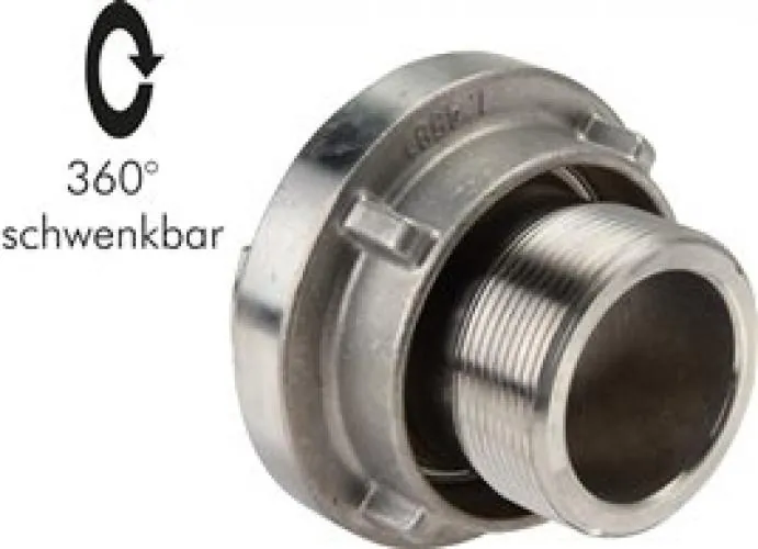 Storz-Festkupplungen Außengewinde Edelstahl 1.4581