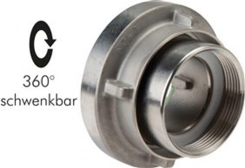 Storz-Festkupplungen mit Innengewinde, Edelstahl 1.4581, alle Größen