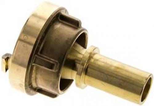 Storz-Kupplungen mit Schlauchstutzen für Schaleneinband, Messing, alle Größen