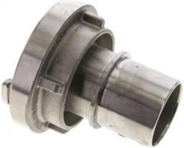 Storz-Kupplungen Schlauchstutzen Schaleneinband Edelstahl 1.4581