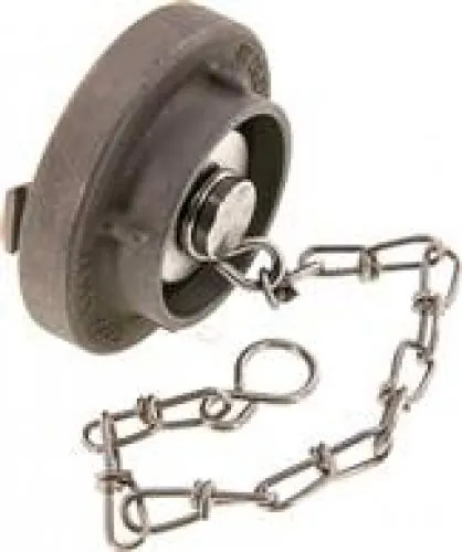 Storz-Blindkupplungen mit Kette Edelstahl 1.4581