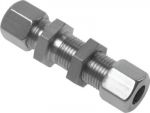 Gerade Schottverschraubungen, Edelstahl Klemmring 1.4571 (NC), alle Größen von www.pneumatikshop-online.de