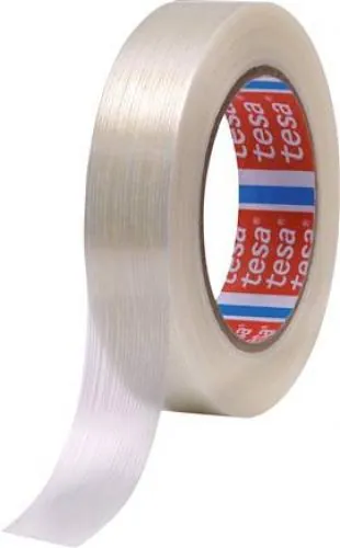 Rolle des Tesa® Filamentklebebands (Monofilament) in 19 mm Breite