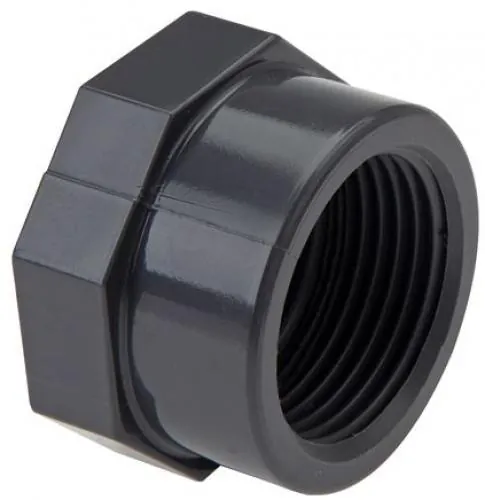 Verschlusskappe PVC-U mit Innengewinde (nur Kunststoff) PN 16 bar