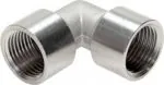 Winkel 90° Edelstahl 1.4404 mit Innengewinde (geschmiedet), bis 150 bar, Winkelverschraubung, Verschraubung, alle Größen