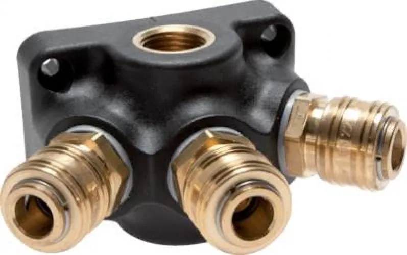 Wanddosen mit Innengewinde und Kupplungsdosen NW 7,2, Kunststoff, alle Größen von www.pneumatikshop-online.de