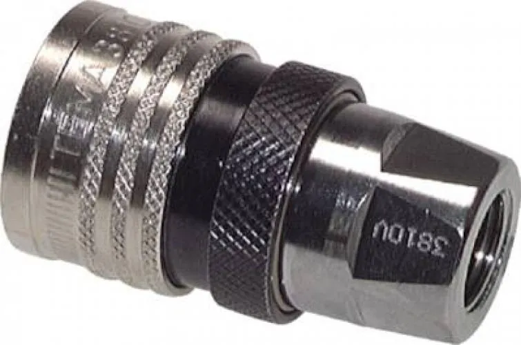 Kupplungen für Waschgeräteschläuche Innengewinde mit Absperrventil alle Größen