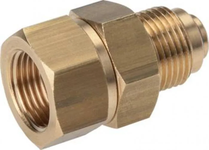 Leichtes Hochdruck-Heißwasser-Drehgelenk Messing PN 220 bar