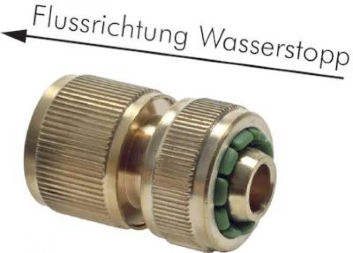 Kupplungsdosen mit Schlauchanschluss, Typ GARDENA, Messing