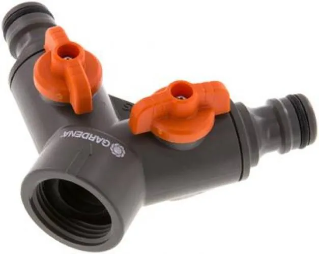 Y-Steckverteiler, mit Innengewinde, GARDENA®, Kunststoff von www.pneumatikshop-online.de